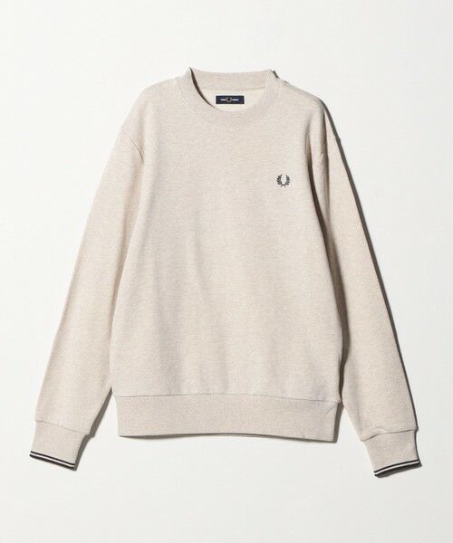 green label relaxing/グリーンレーベル リラクシング <FRED PERRY>クルーネック スウェット MD. GRAY M green label relaxing/グリーンレーベル リラクシング <FRED PERRY>クルーネック スウェット MD. GRAY M