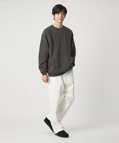 green label relaxing / グリーンレーベル リラクシング スウェット | 【別注/WEB限定】＜3/2 WORKS＞GLR ヴィンテージライク 長袖 スウェット | 詳細3