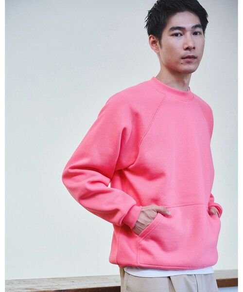 green label relaxing / グリーンレーベル リラクシング スウェット | 【別注/WEB限定】＜3/2 WORKS＞GLR ヴィンテージライク 長袖 スウェット | 詳細11