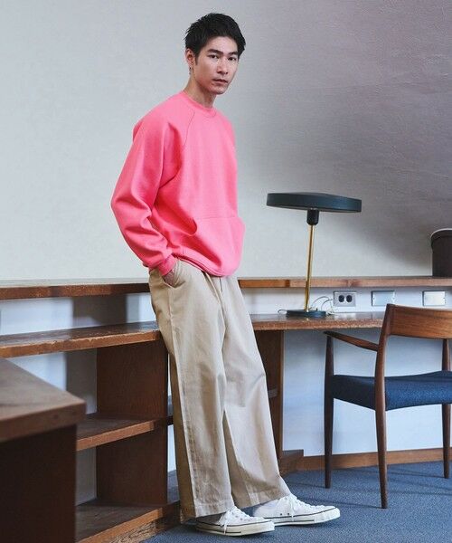 green label relaxing / グリーンレーベル リラクシング スウェット | 【別注/WEB限定】＜3/2 WORKS＞GLR ヴィンテージライク 長袖 スウェット | 詳細12