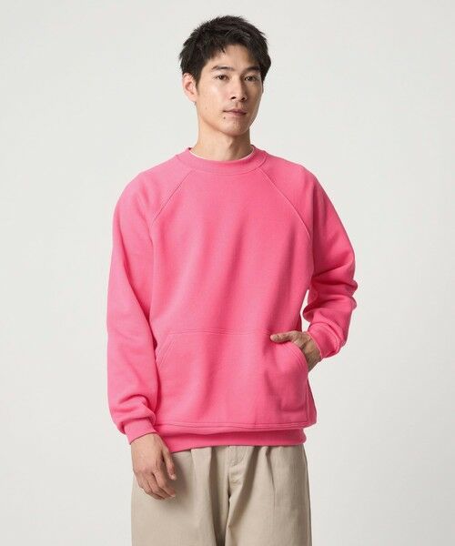 green label relaxing / グリーンレーベル リラクシング スウェット | 【別注/WEB限定】＜3/2 WORKS＞GLR ヴィンテージライク 長袖 スウェット | 詳細13