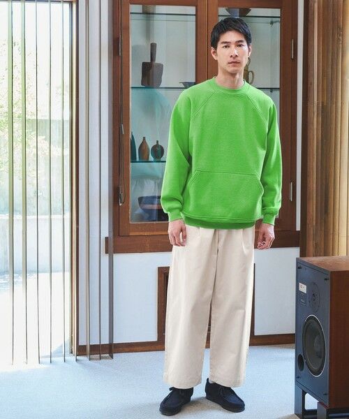 green label relaxing / グリーンレーベル リラクシング スウェット | 【別注/WEB限定】＜3/2 WORKS＞GLR ヴィンテージライク 長袖 スウェット | 詳細20