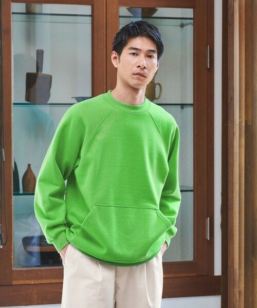 green label relaxing/グリーンレーベル リラクシング 【別注/WEB限定】＜3/2 WORKS＞GLR ヴィンテージライク 長袖 スウェット KELLY L