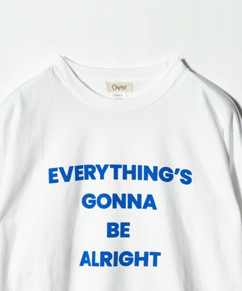 green label relaxing / グリーンレーベル リラクシング カットソー | <OAFISH>BE ALRIGHT 長袖 Tシャツ | 詳細7