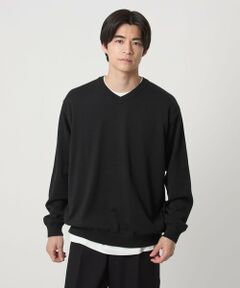 green label relaxing / グリーンレーベル リラクシング ニット・セーター | プレーン レイヤード Vネック ニット