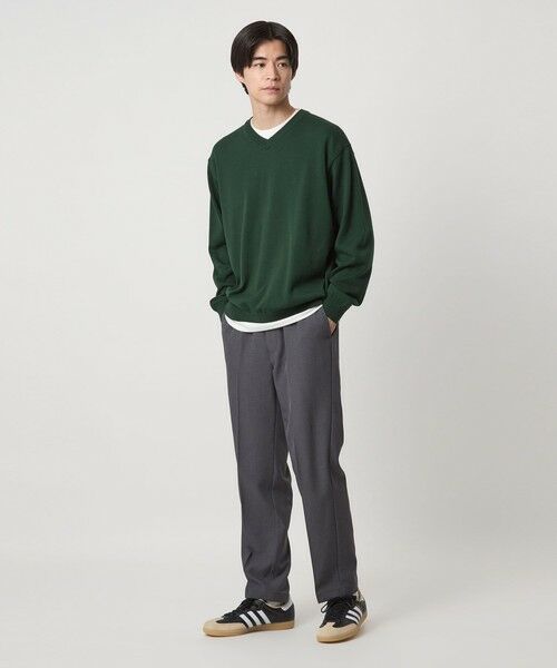 green label relaxing / グリーンレーベル リラクシング ニット・セーター | プレーン レイヤード Vネック ニット | 詳細20