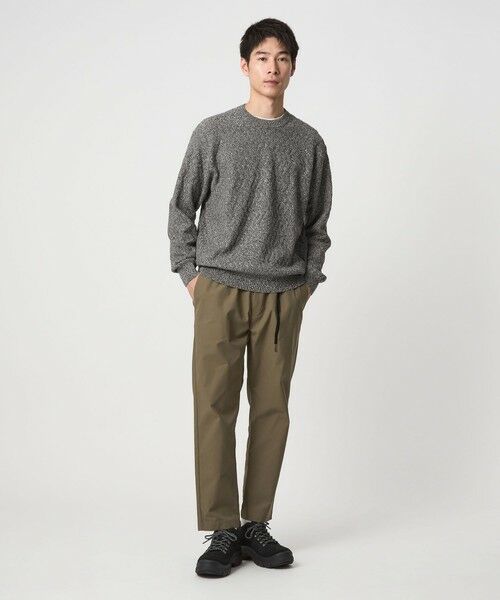 green label relaxing / グリーンレーベル リラクシング ニット・セーター | ジグザグ ミックス クルーネック ニット | 詳細1