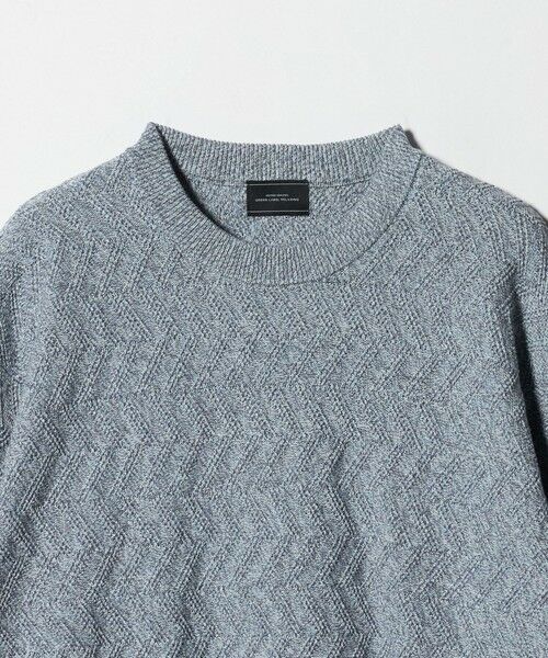 green label relaxing / グリーンレーベル リラクシング ニット・セーター | ジグザグ ミックス クルーネック ニット | 詳細12