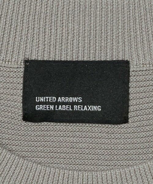 green label relaxing / グリーンレーベル リラクシング ニット・セーター | 【WEB限定】ガータークルー ニット | 詳細12