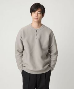 green label relaxing / グリーンレーベル リラクシング ニット・セーター | 【WEB限定】ガーターヘンリー ニット