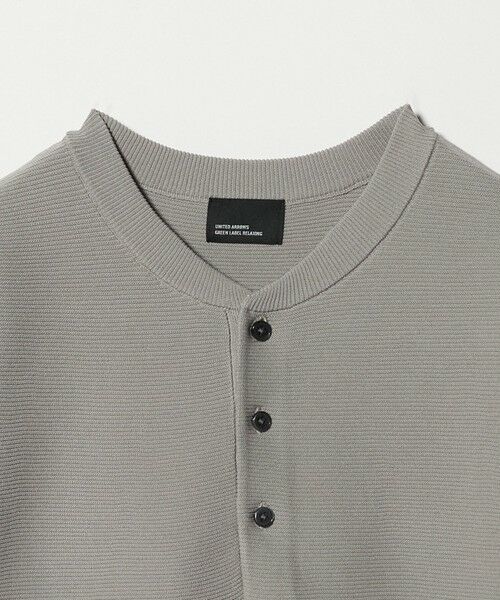 green label relaxing / グリーンレーベル リラクシング ニット・セーター | 【WEB限定】ガーターヘンリー ニット | 詳細10