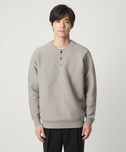 green label relaxing / グリーンレーベル リラクシング ニット・セーター | 【WEB限定】ガーターヘンリー ニット | 詳細5
