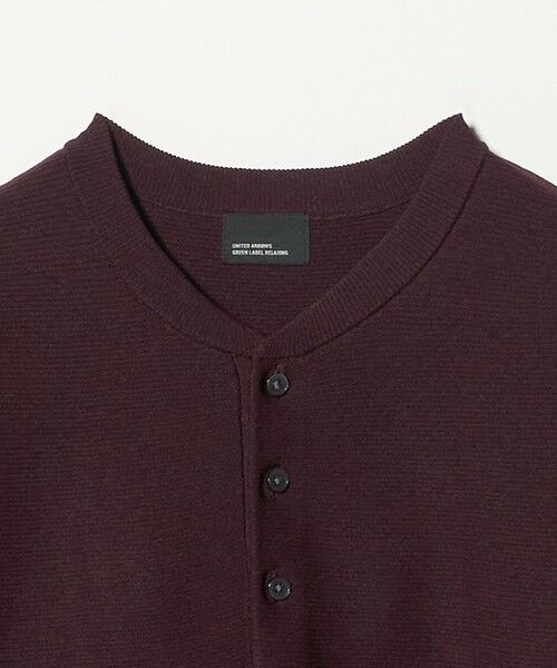 green label relaxing / グリーンレーベル リラクシング ニット・セーター | 【WEB限定】ガーターヘンリー ニット | 詳細17
