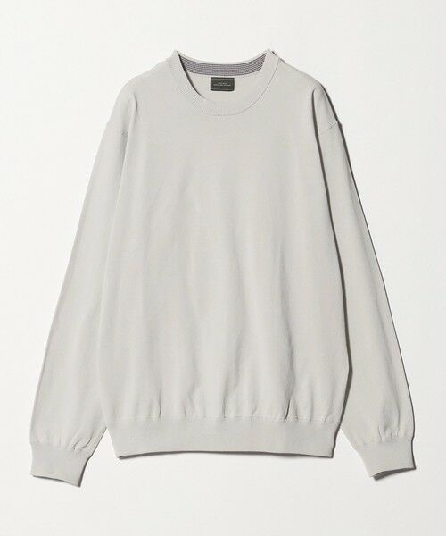 green label relaxing / グリーンレーベル リラクシング ニット・セーター | コットン ポリエステル クルーネック ニット | 詳細5