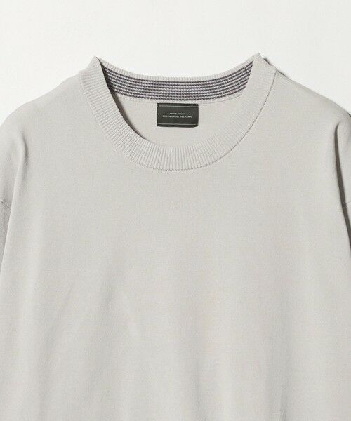 green label relaxing / グリーンレーベル リラクシング ニット・セーター | コットン ポリエステル クルーネック ニット | 詳細7