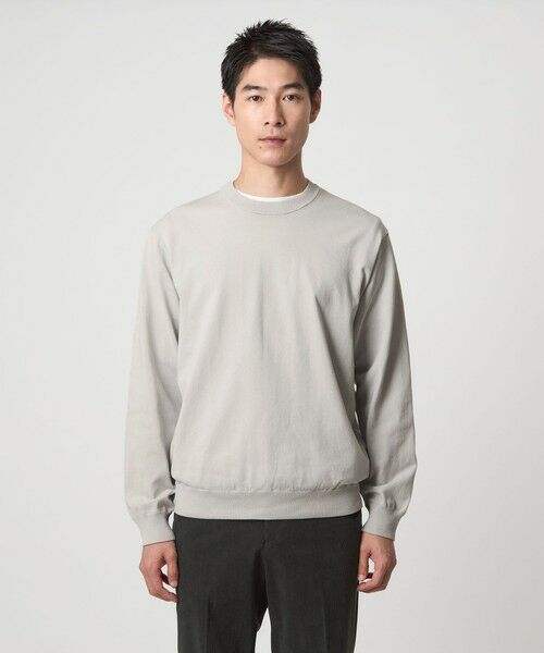 green label relaxing / グリーンレーベル リラクシング ニット・セーター | コットン ポリエステル クルーネック ニット | 詳細2