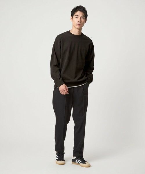 green label relaxing / グリーンレーベル リラクシング ニット・セーター | コットン ポリエステル クルーネック ニット | 詳細9