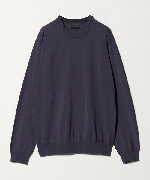 green label relaxing / グリーンレーベル リラクシング ニット・セーター | コットン ポリエステル クルーネック ニット | 詳細15