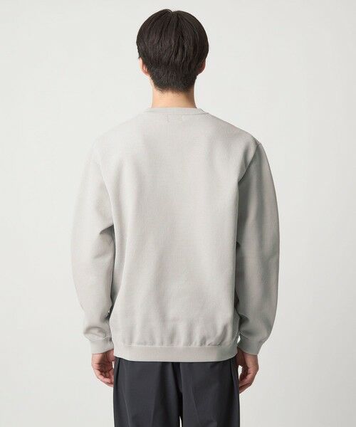 green label relaxing / グリーンレーベル リラクシング ニット・セーター | ポリエステル タック編み クルーネック 長袖 ニット | 詳細12