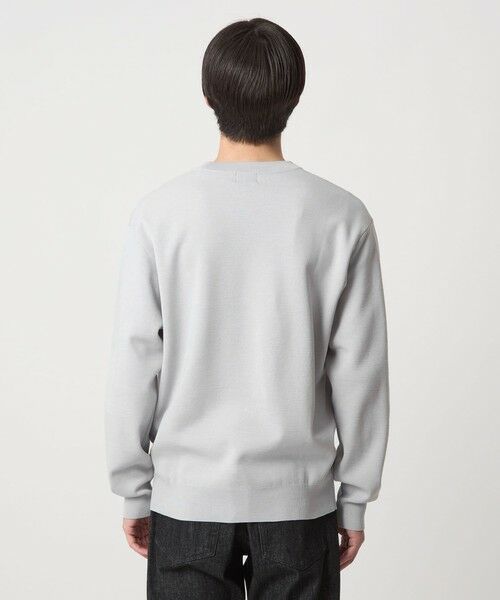 green label relaxing / グリーンレーベル リラクシング ニット・セーター | ポリエステル ウール ミラノリブ クルーネック ニット | 詳細10