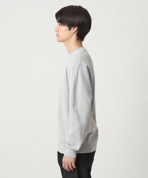green label relaxing / グリーンレーベル リラクシング ニット・セーター | ポリエステル ウール ミラノリブ クルーネック ニット | 詳細9