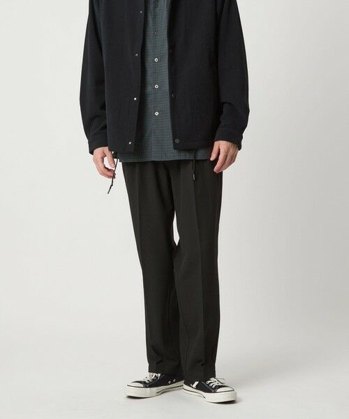 green label relaxing / グリーンレーベル リラクシング その他パンツ | TRカルゼ 裏起毛 オルマイ ワイド パンツ -2WAYストレッチ- | 詳細2