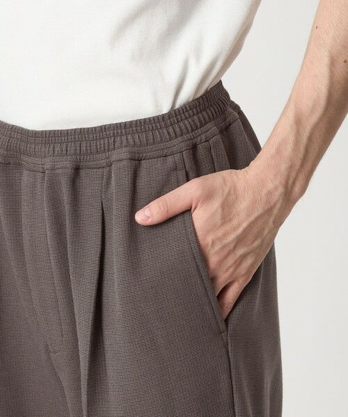 green label relaxing / グリーンレーベル リラクシング その他パンツ | TRカルゼ 裏起毛 オルマイ ワイド パンツ -2WAYストレッチ- | 詳細17