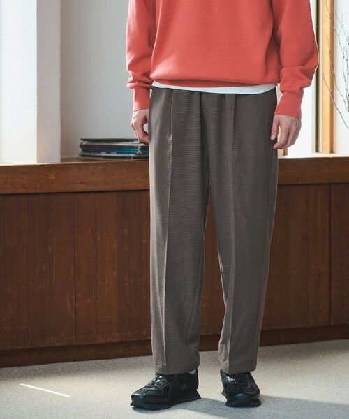 green label relaxing / グリーンレーベル リラクシング その他パンツ | TRカルゼ 裏起毛 オルマイ ワイド パンツ -2WAYストレッチ- | 詳細7