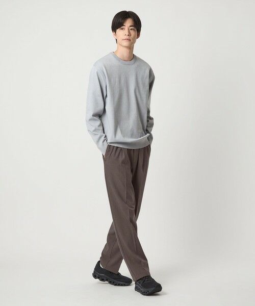 green label relaxing / グリーンレーベル リラクシング その他パンツ | TRカルゼ 裏起毛 オルマイ ワイド パンツ -2WAYストレッチ- | 詳細11