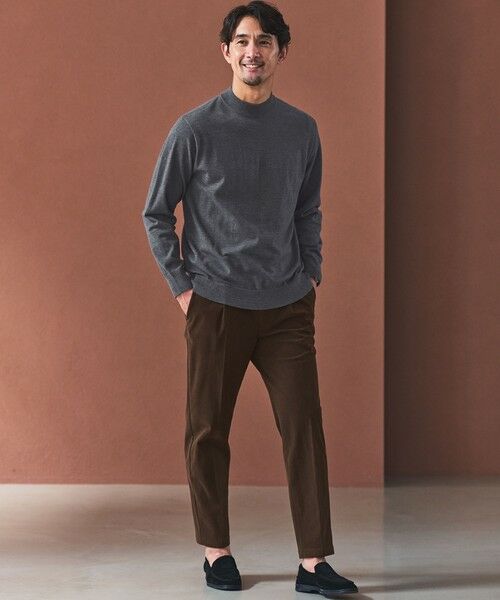 green label relaxing / グリーンレーベル リラクシング その他パンツ | 【WEB限定】JUST fit コーデュロイ 1プリーツ イージースラックス パンツ -ストレッチ- | 詳細7