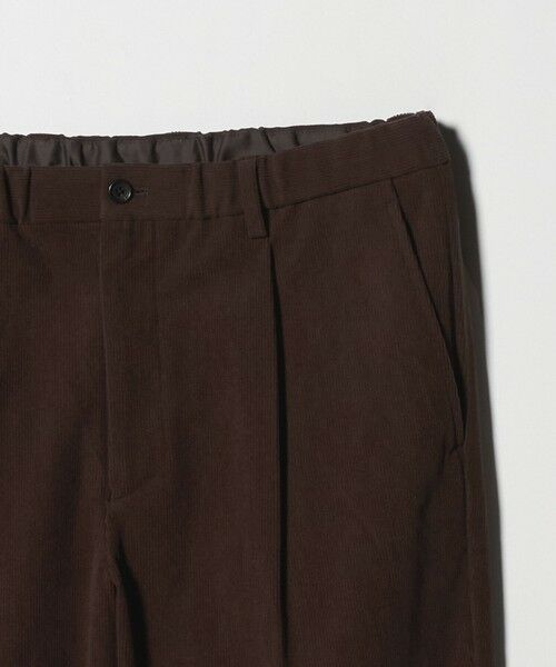 green label relaxing / グリーンレーベル リラクシング その他パンツ | 【WEB限定】JUST fit コーデュロイ 1プリーツ イージースラックス パンツ -ストレッチ- | 詳細15