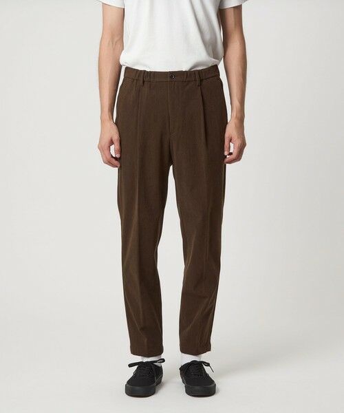 green label relaxing / グリーンレーベル リラクシング その他パンツ | 【WEB限定】JUST fit コーデュロイ 1プリーツ イージースラックス パンツ -ストレッチ- | 詳細10