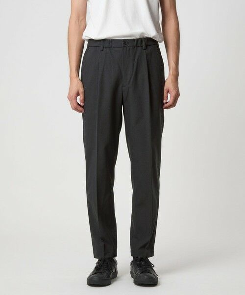 green label relaxing / グリーンレーベル リラクシング その他パンツ | 【WEB限定】JUST fit ウールライク 1プリーツ イージースラックス パンツ -ストレッチ- | 詳細7