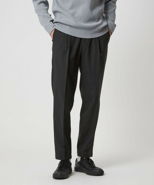 green label relaxing / グリーンレーベル リラクシング その他パンツ | 【WEB限定】JUST fit ウールライク 1プリーツ イージースラックス パンツ -ストレッチ- | 詳細5