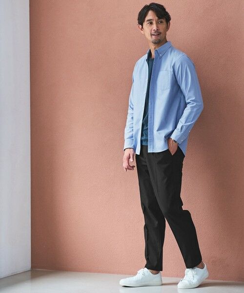 green label relaxing / グリーンレーベル リラクシング その他パンツ | 【WEB限定】JUST fit ウールライク 1プリーツ イージースラックス パンツ -ストレッチ- | 詳細23