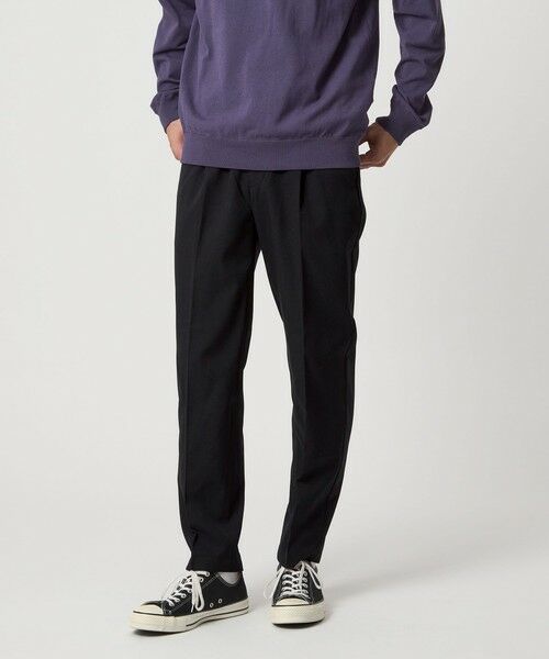 green label relaxing / グリーンレーベル リラクシング その他パンツ | 【WEB限定】JUST fit ウールライク 1プリーツ イージースラックス パンツ -ストレッチ- | 詳細24