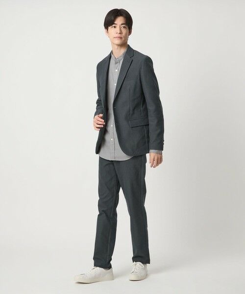 green label relaxing / グリーンレーベル リラクシング その他パンツ | ピケ コーデュロイ ナロー ユーティリティパンツ イージーパンツ S1 -ストレッチ- | 詳細1