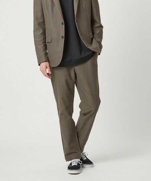 green label relaxing / グリーンレーベル リラクシング その他パンツ | ピケ コーデュロイ ナロー ユーティリティパンツ イージーパンツ S1 -ストレッチ- | 詳細15