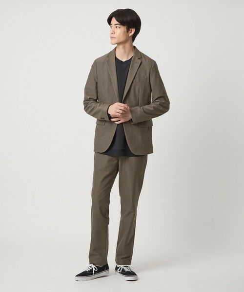 green label relaxing / グリーンレーベル リラクシング その他パンツ | ピケ コーデュロイ ナロー ユーティリティパンツ イージーパンツ S1 -ストレッチ- | 詳細13