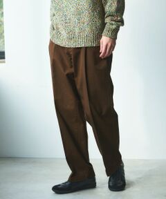 green label relaxing / グリーンレーベル リラクシング チノ・ワークパンツ | コットン チノ 1プリーツ W4 ワイドパンツ