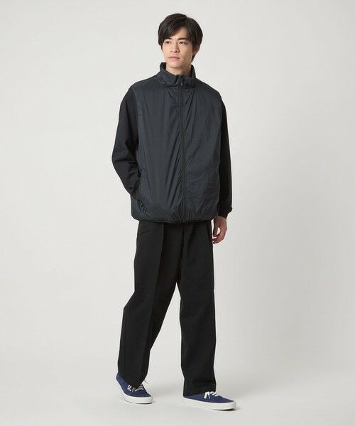 green label relaxing / グリーンレーベル リラクシング チノ・ワークパンツ | コットン チノ 1プリーツ W4 ワイドパンツ | 詳細3