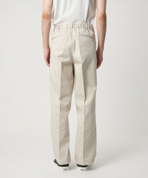green label relaxing / グリーンレーベル リラクシング チノ・ワークパンツ | コットン チノ 1プリーツ W4 ワイドパンツ | 詳細15