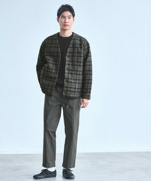 green label relaxing / グリーンレーベル リラクシング その他パンツ | 【WEB限定】ポリエステル ツイル クイックベルト R2 イージーパンツ -ストレッチ- | 詳細2