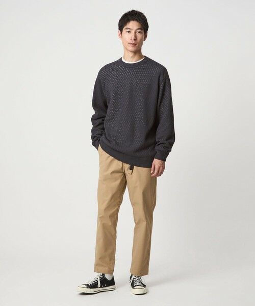 green label relaxing / グリーンレーベル リラクシング その他パンツ | 【WEB限定】ポリエステル ツイル クイックベルト R2 イージーパンツ -ストレッチ- | 詳細14