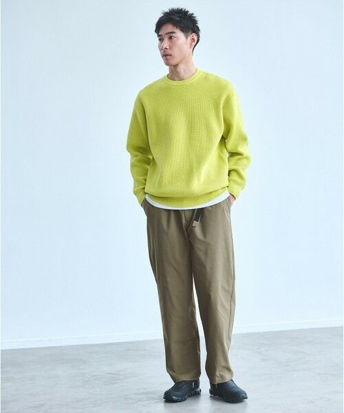 green label relaxing / グリーンレーベル リラクシング その他パンツ | 【WEB限定】ポリエステル ツイル クイックベルト W3 イージーパンツ -ストレッチ- | 詳細13