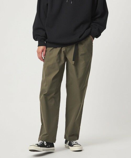 green label relaxing / グリーンレーベル リラクシング その他パンツ | 【WEB限定】ポリエステル ツイル クイックベルト W3 イージーパンツ -ストレッチ- | 詳細14