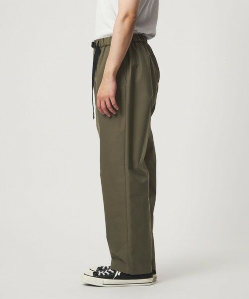 green label relaxing / グリーンレーベル リラクシング その他パンツ | 【WEB限定】ポリエステル ツイル クイックベルト W3 イージーパンツ -ストレッチ- | 詳細17