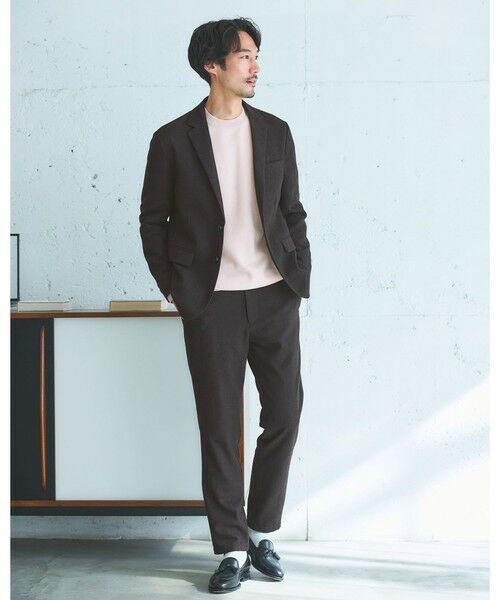 green label relaxing / グリーンレーベル リラクシング その他パンツ | ウォッシャブル ホームスパン ナロー ユーティリティパンツ S1 -ストレッチ- | 詳細5