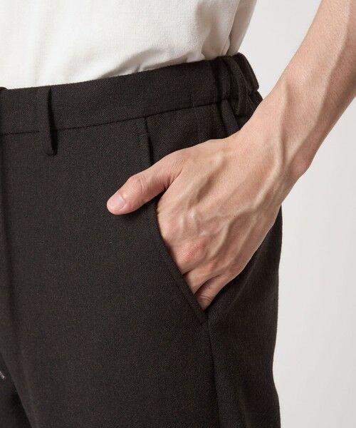 green label relaxing / グリーンレーベル リラクシング その他パンツ | ウォッシャブル ホームスパン ナロー ユーティリティパンツ S1 -ストレッチ- | 詳細15