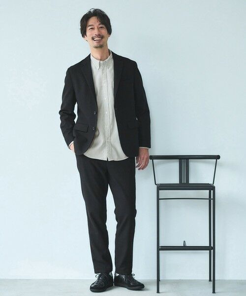 green label relaxing / グリーンレーベル リラクシング その他パンツ | ウォッシャブル ホームスパン ナロー ユーティリティパンツ S1 -ストレッチ- | 詳細18